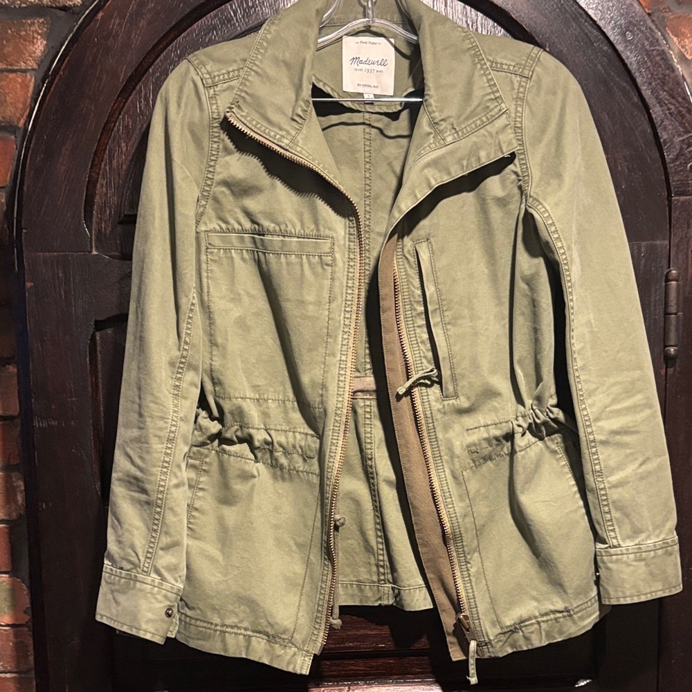 Madewell Olive Green Utility Jacket